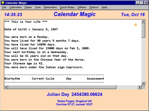 Image de Calendar Magic