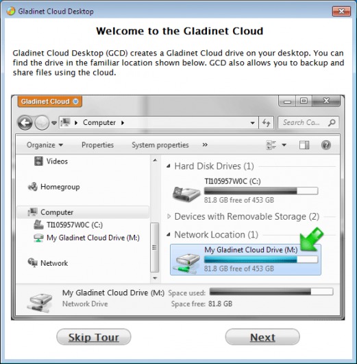 Image de Gladinet Cloud Desktop