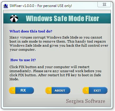 Image de Safe Mode Fixer