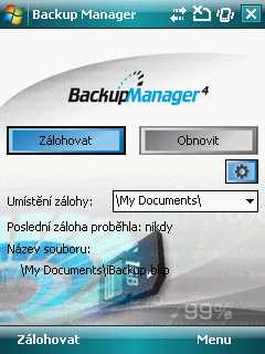 Image de Backup manager